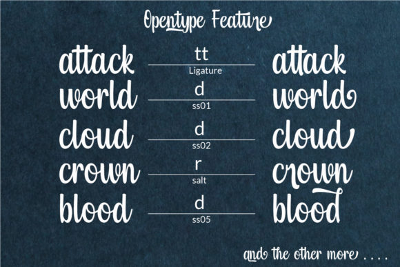 Miradila Font Poster 8