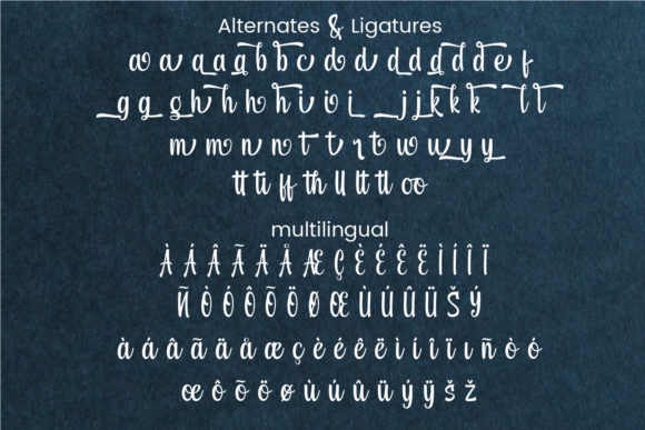 Miradila Font Poster 10