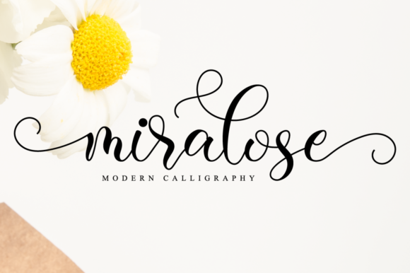 Miralose Font Poster 1