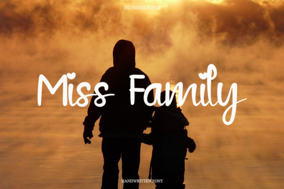 Miss Family Font Poster 1