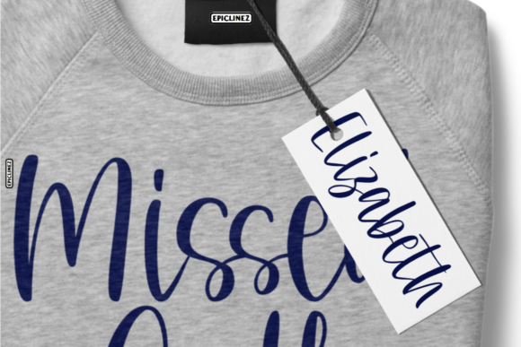 Missed Call Font Poster 3