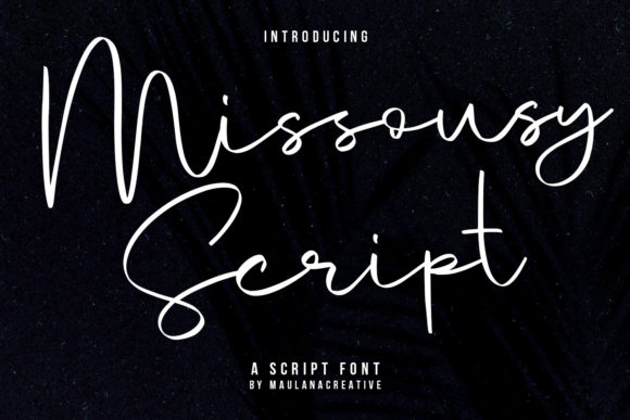 Missousy Font Poster 1