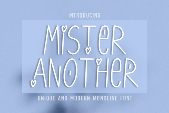 Mister Another Font Poster 1