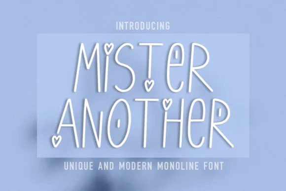 Mister Another Font Mister Another Font Poster 1