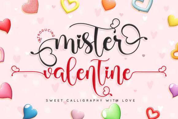 Mister Valentine Font Poster 1