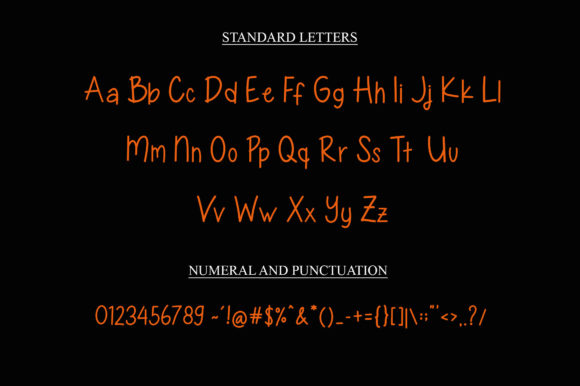 Misterius Font Poster 6