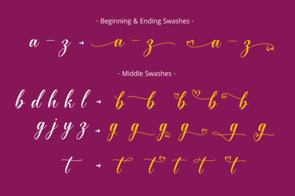 Mistery Heart Font Poster 4