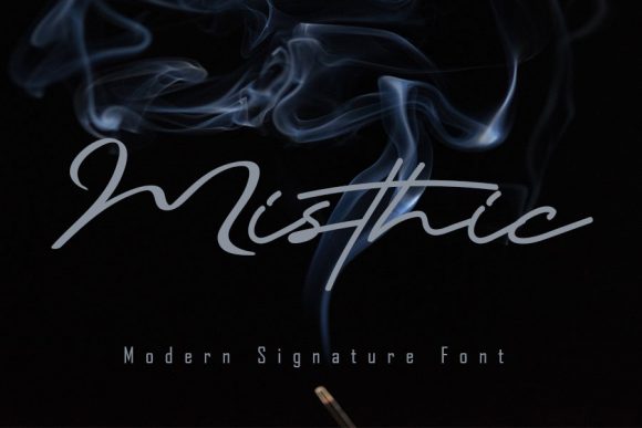 Misthic Font Poster 1