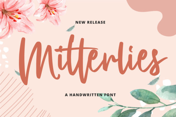 Mitterlies Font Poster 1