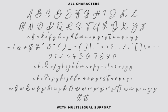 Modwilles Font Poster 9