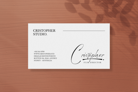 Mogenta Signature Font Poster 6