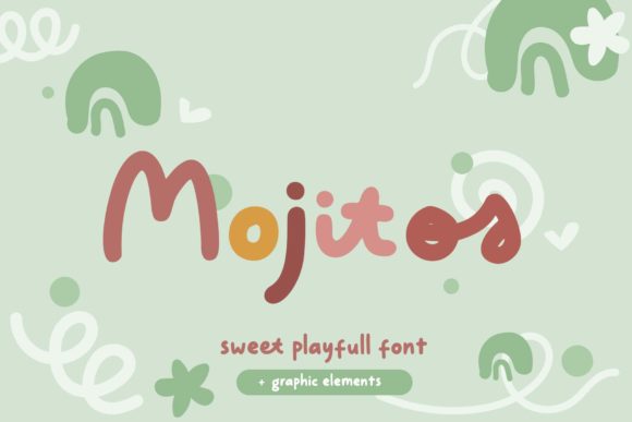 Mojitos Font Poster 1