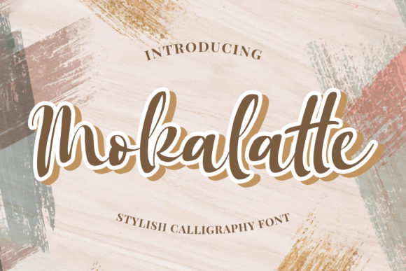 Mokalatte Font Poster 1