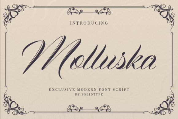 Molluska Font Poster 1