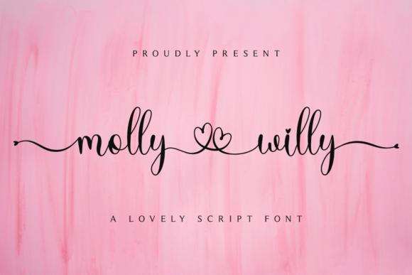 Molly Willy Font Poster 1