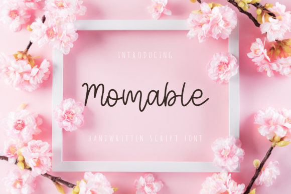 Momable Font Poster 1