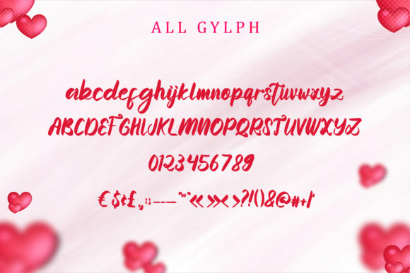 Momentum Valentine Font Poster 5