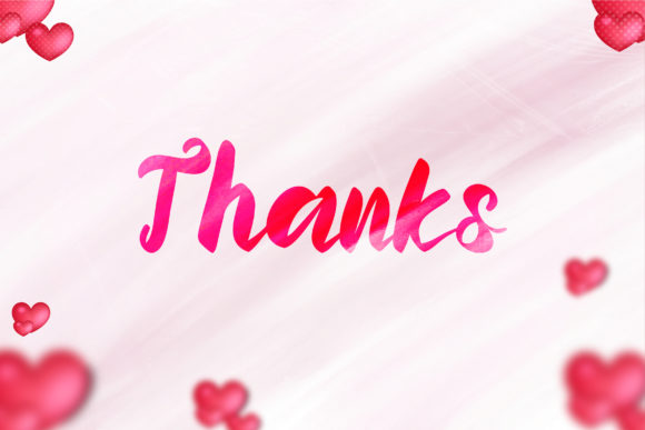 Momentum Valentine Font Poster 8
