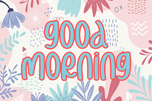Mommy Summer Font Poster 2