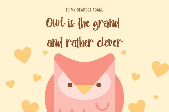 Moms Story Font Poster 4