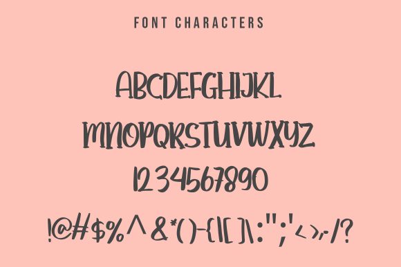 Moms Story Font Poster 9