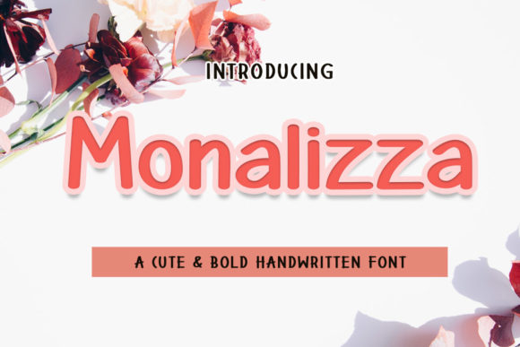 Monalizza Font Poster 1