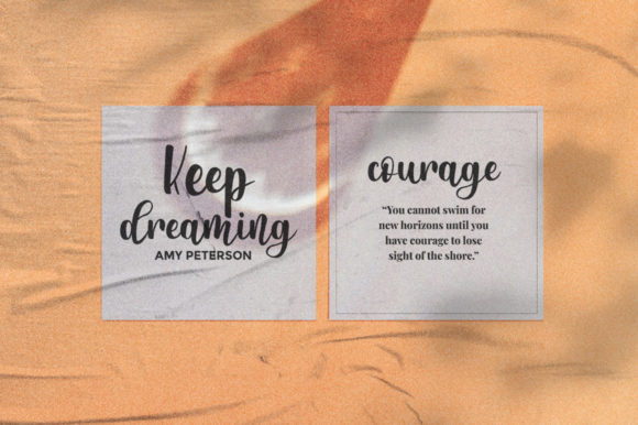 Monatessa Font Poster 10