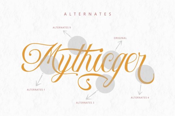 Monaveen Luxia Font Poster 11