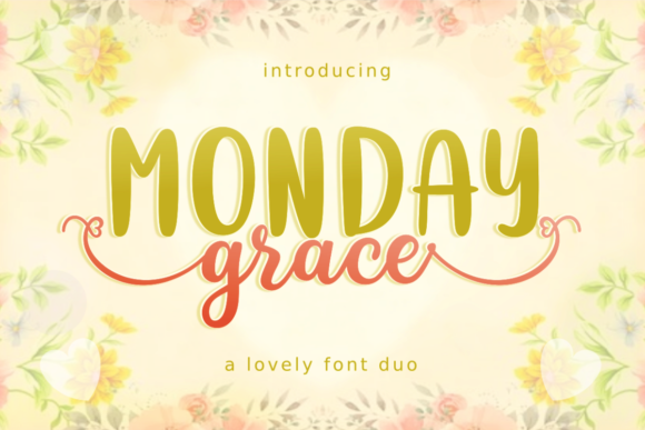 Monday Grace Font Poster 1