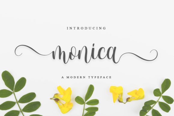 Monica Font Poster 1