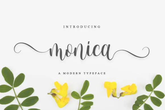 Monica Font Monica Font Poster 1