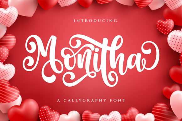 Monitha Font Poster 1