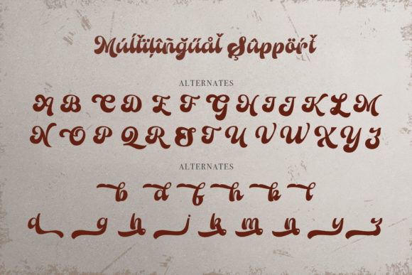 Monk Qalay Font Poster 13