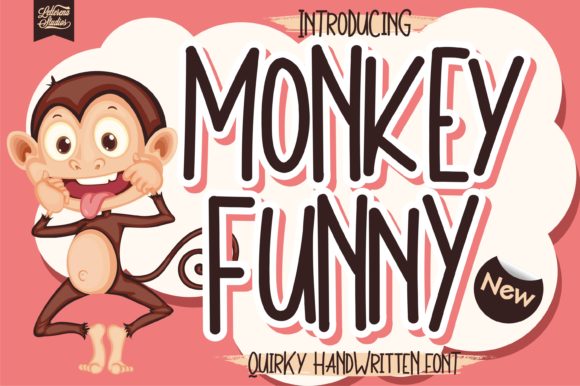 Monkey Funny Font