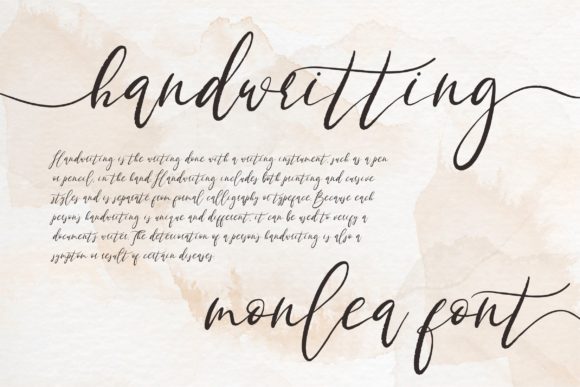 Monlea Font Poster 8