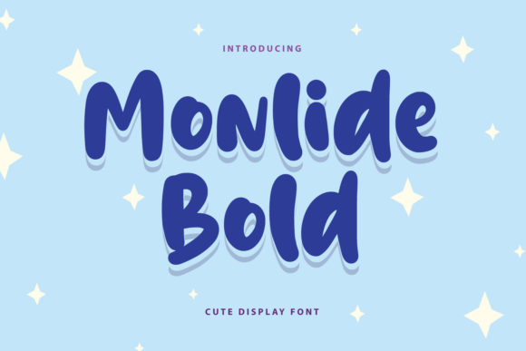 Monlide Bold Font Poster 1