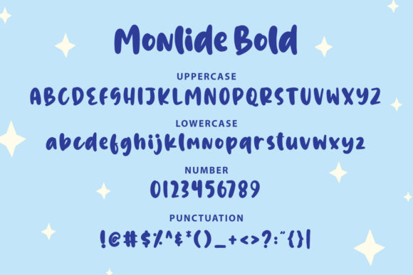 Monlide Bold Font Poster 3