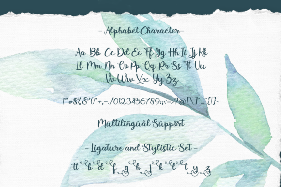 Monlytte Font Poster 7