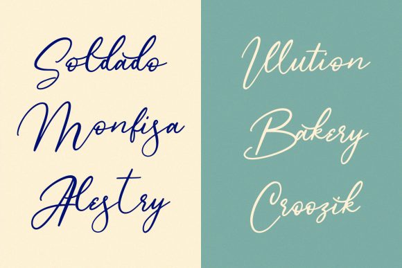 Monnolitic Font Poster 6