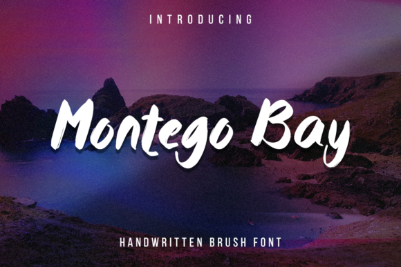 Montego Bay Font Poster 1