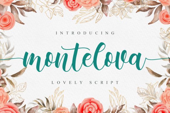 Montelova Font Poster 1