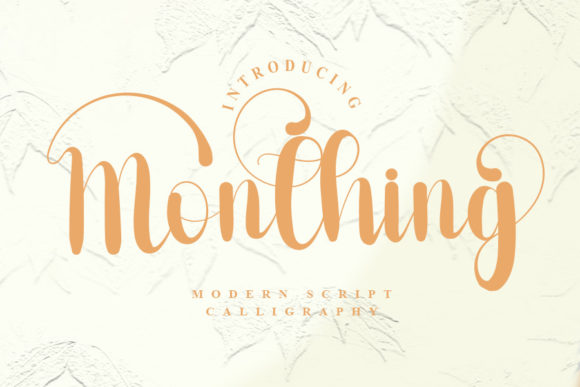 Monthing Font