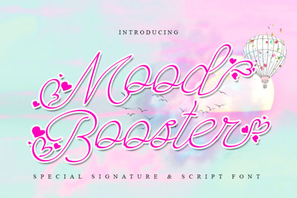 Mood Booster Font