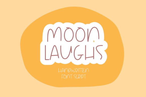 Moon Laughs Font Moon Laughs Font Poster 1