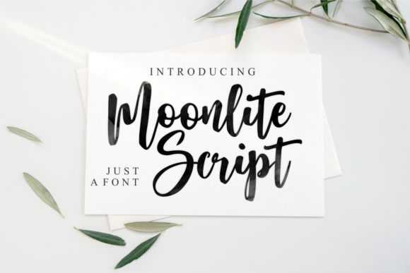 Moonlite Script Font