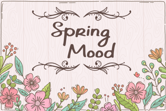 Moonrise Font Poster 4