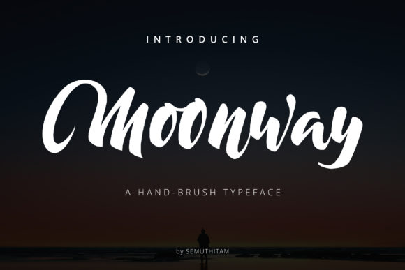 Moonway Font Poster 1