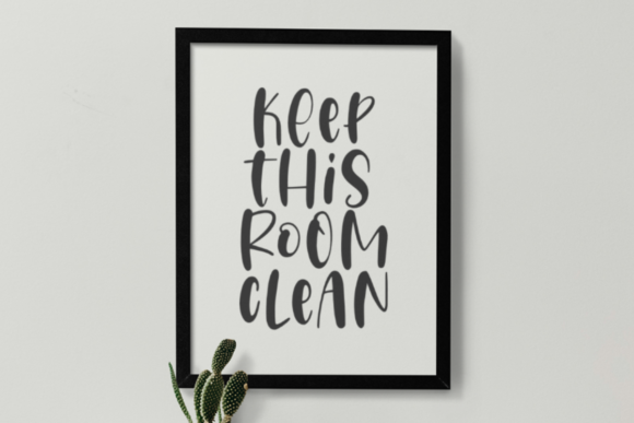 Moreover Font Poster 5