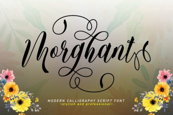 Morghant Font Poster 1