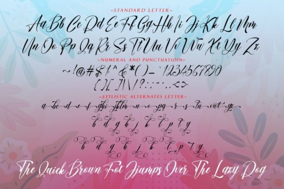 Morghant Font Poster 2